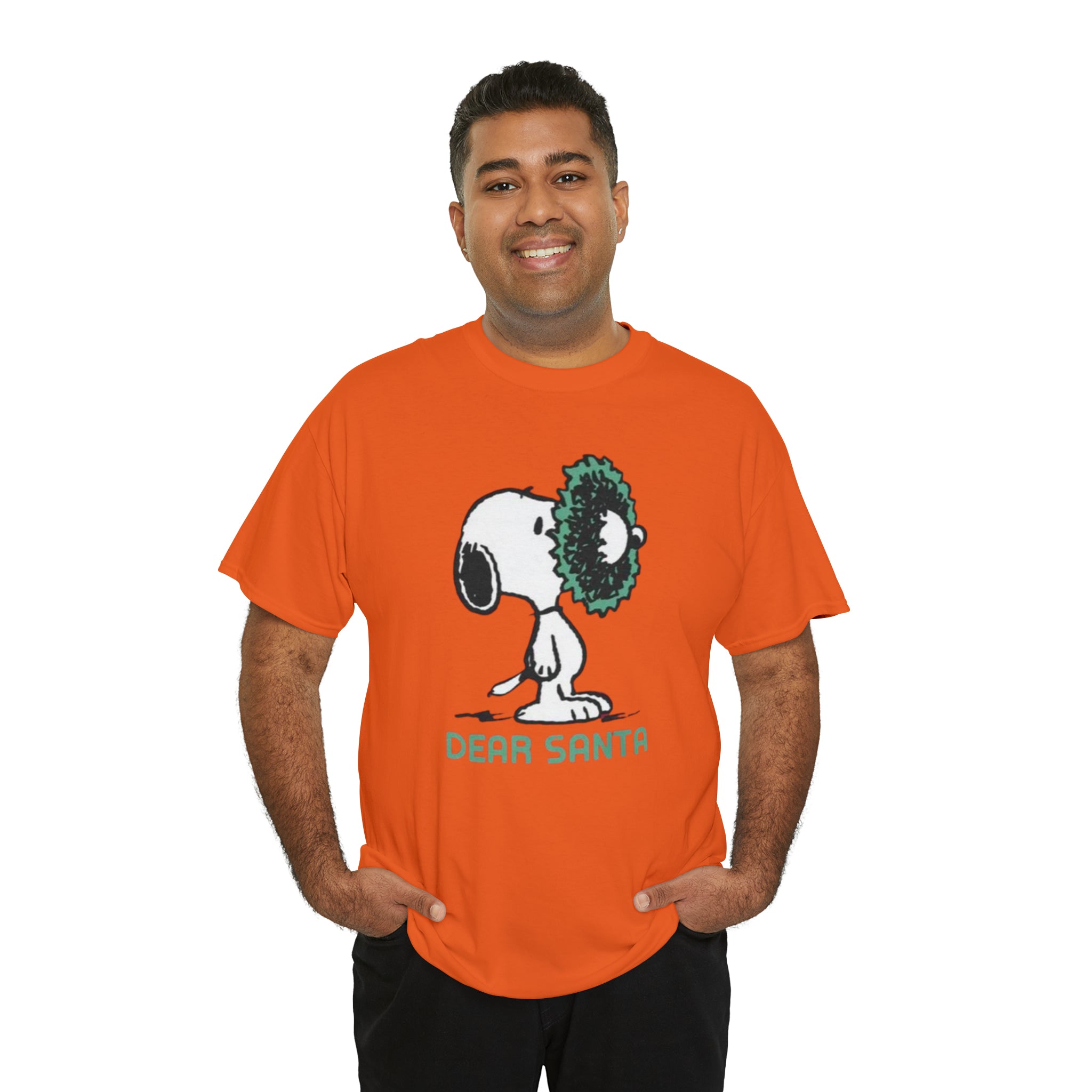 Snoopy- Unisex Heavy Cotton T-Shirt - Creations by Chris and Carlos